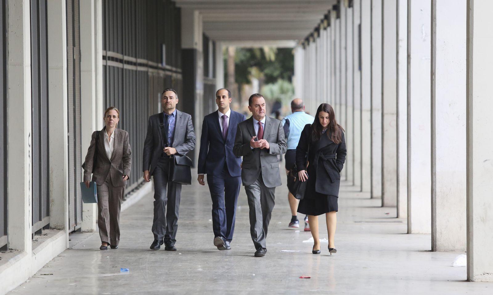 Las fotos del primer día en La Rosaleda del administrador José María Muñoz Jiménez