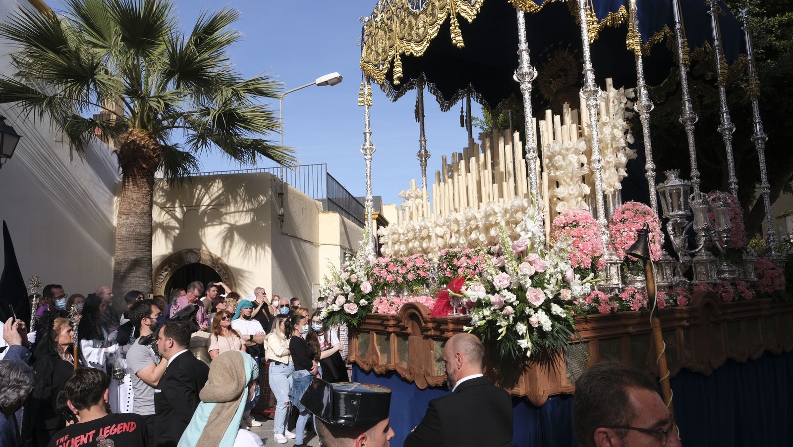 Fotogalería de la procesión de La Estrella. Semana Santa de Almería 2022.