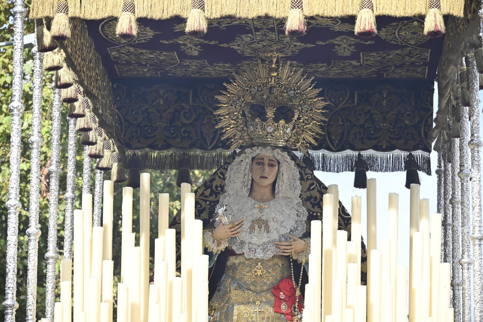 Extraordinaria de la Virgen del Valle de Huelva en imágenes
