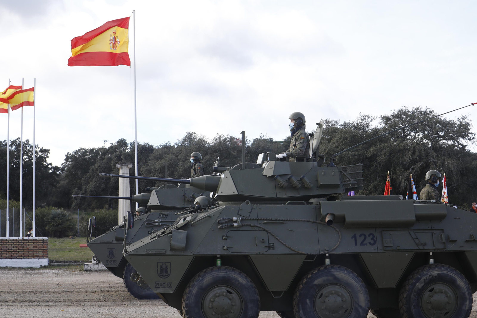 La Brigada X conmemora el día de la unidad y la festividad de la Inmaculada en Córdoba
