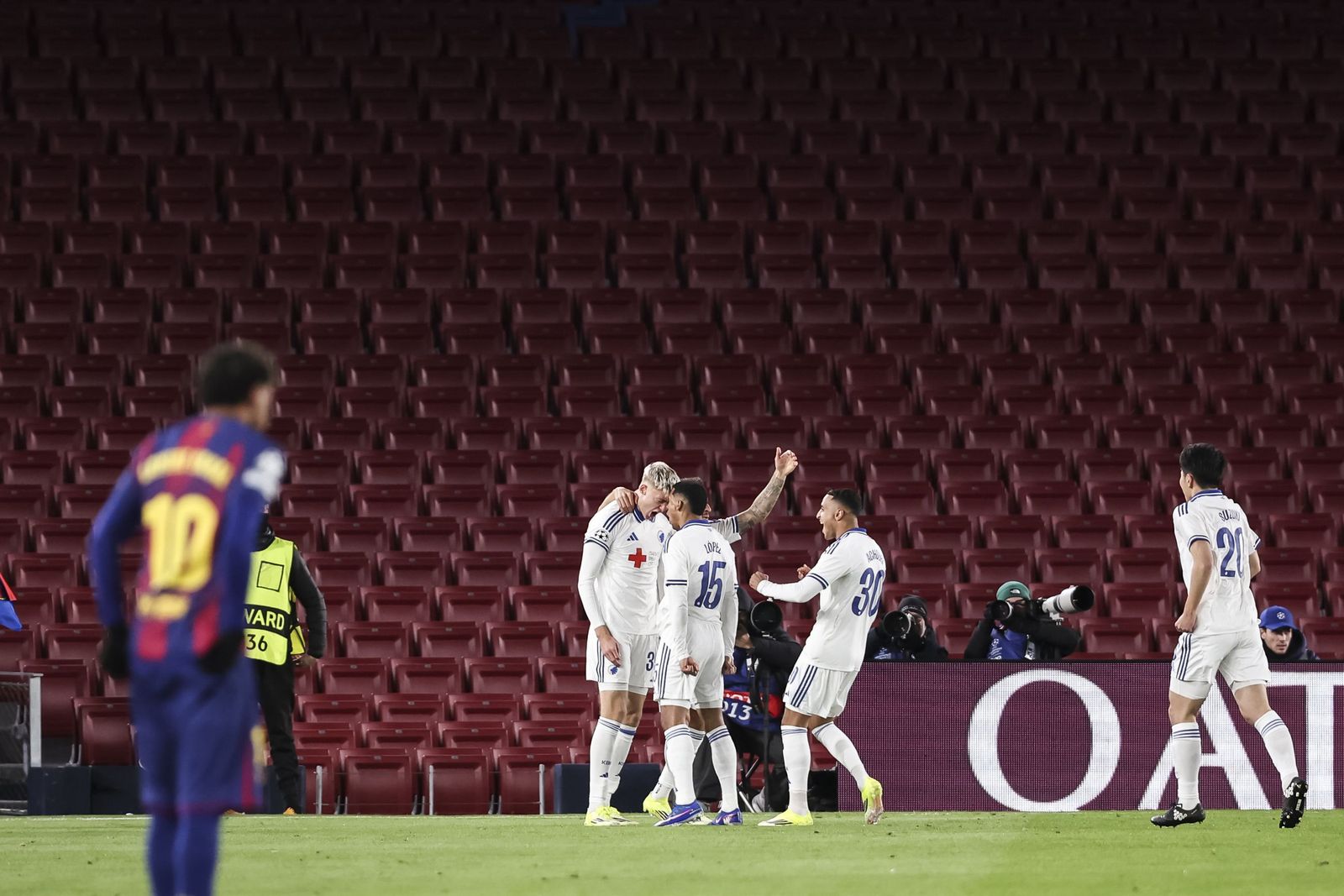 Las fotos del Barcelona-Copenhague