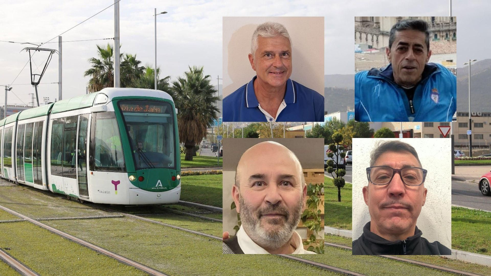 El tranvía de Jaén y los que iban a ser sus conductores.