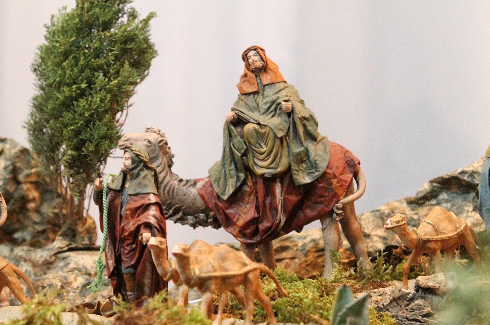 Belén de la Hermandad del Nazareno, en imágenes