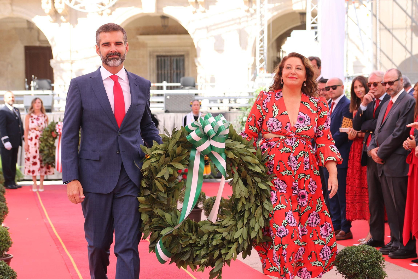 Las imágenes del homenaje a 'Los Coloraos'