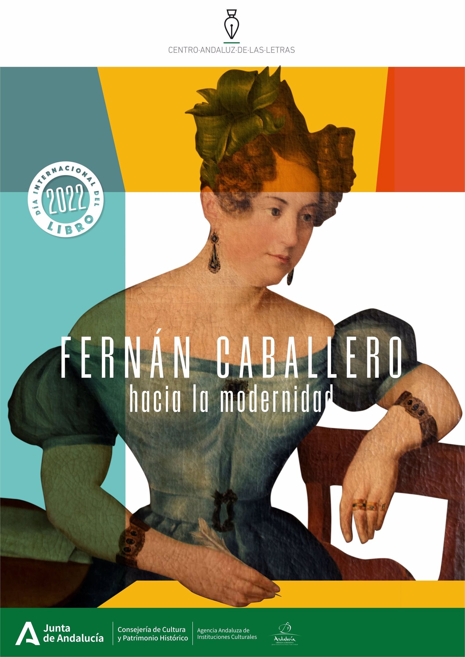 Cartel del Día del Libro en Andalucía.