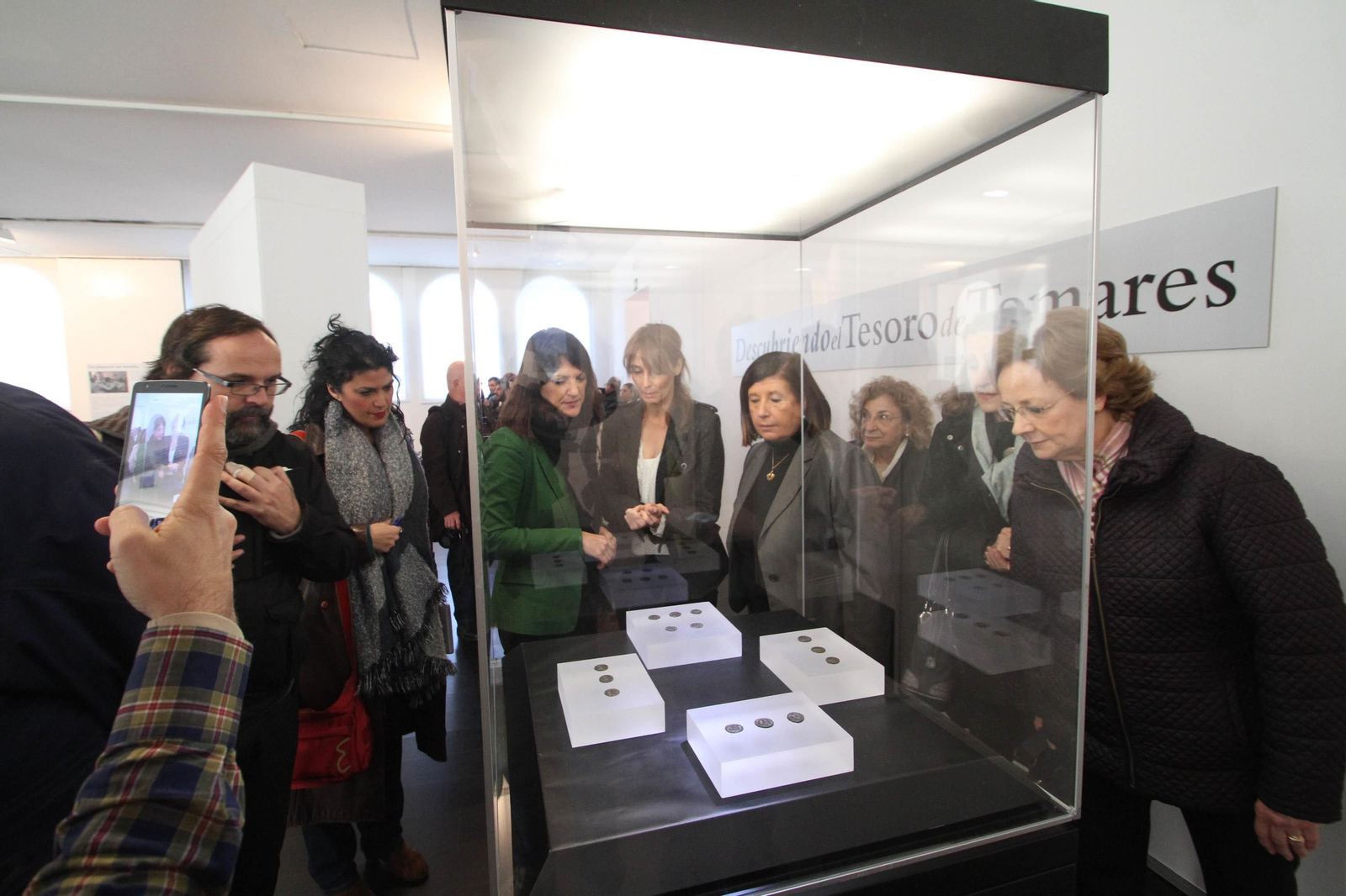 La exposición de tesoro romano de Tomares