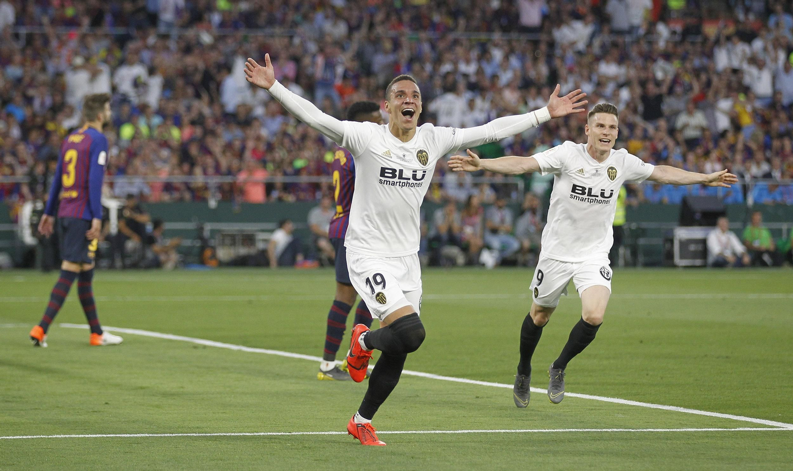 Las fotos de la final de la Copa del Rey entre el Barcelona y el Valencia en el Benito Villamarín