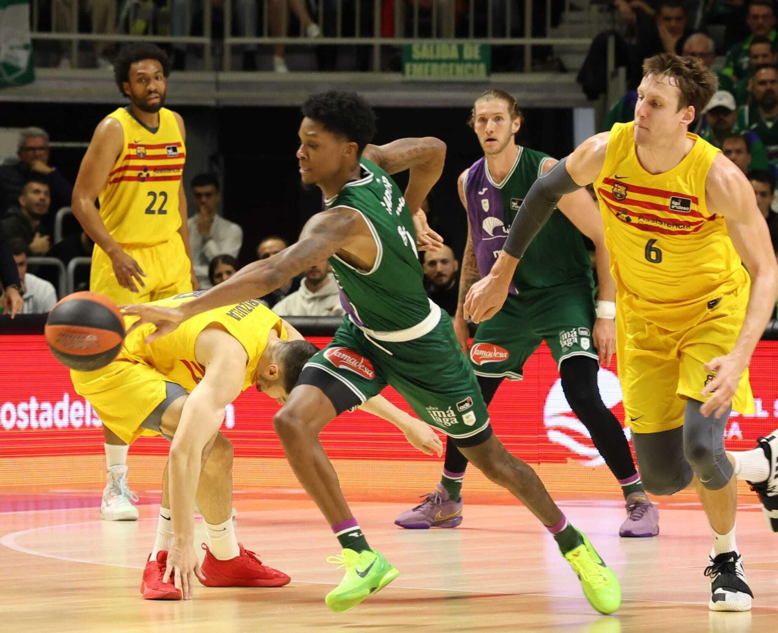 Las fotos del Unicaja - Barcelona