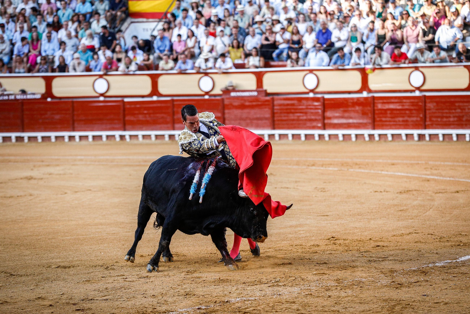 Imágenes de la corrida de toros en El Puerto: Manzanares, Roca Rey y Pablo Aguado