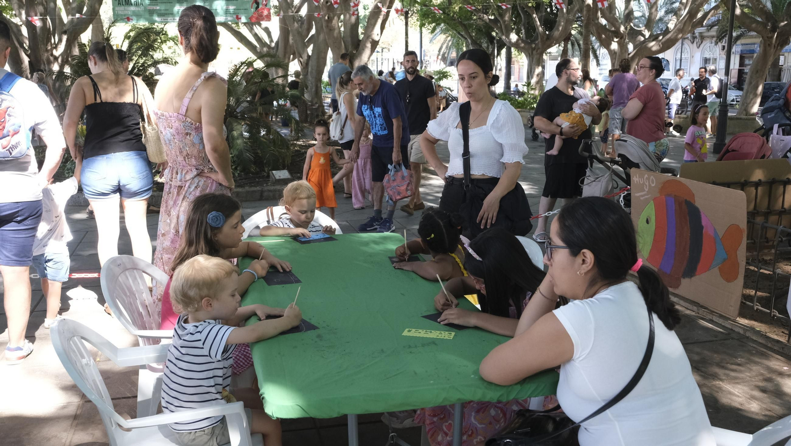 Juegos Tradicionales Infantiles en la Feria de Almería 2024, en imágenes
