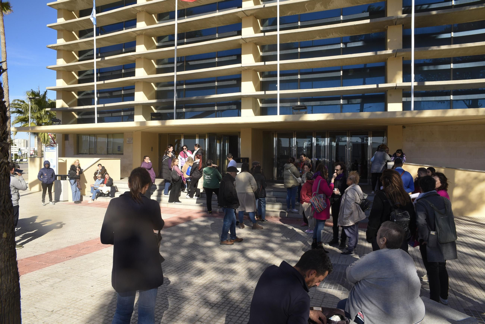 Marcha en La Línea por el 25-N, Día Internacional de la Eliminación de la Violencia contra la Mujer