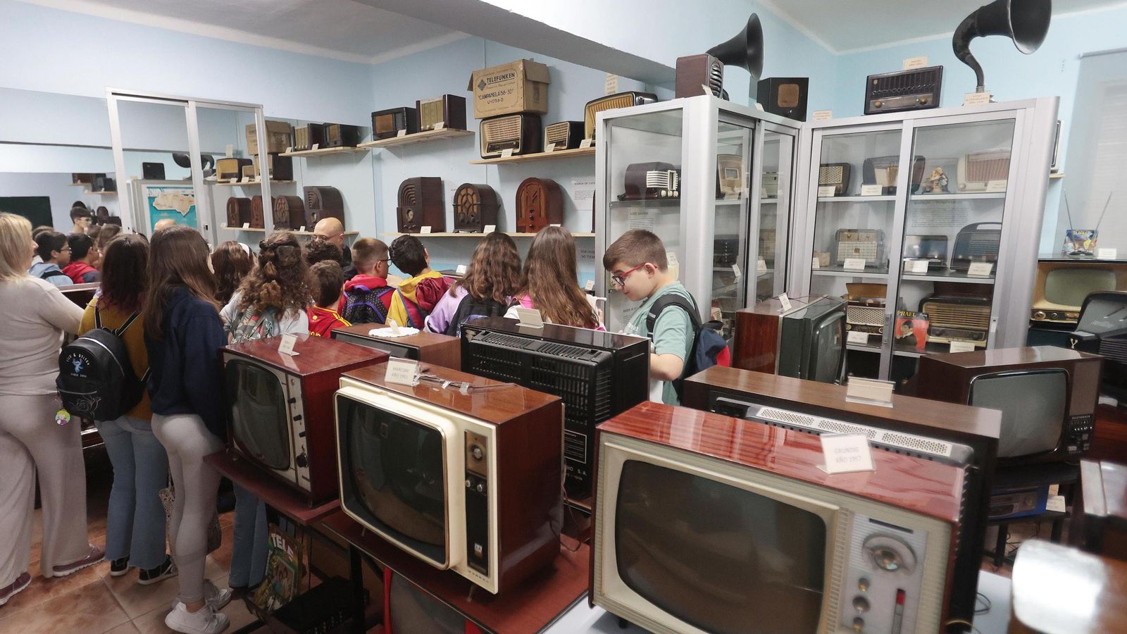 Una imagen de una de las visitas con Jerez Educa.