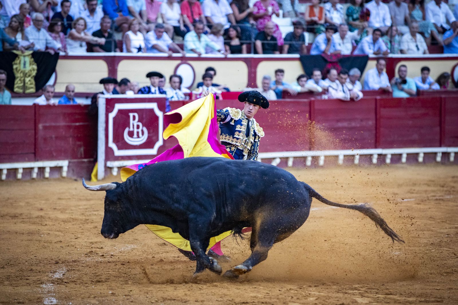 Diego Urdiales, Sebastián Castella y Daniel Luque, en la plaza de toros de El Puerto