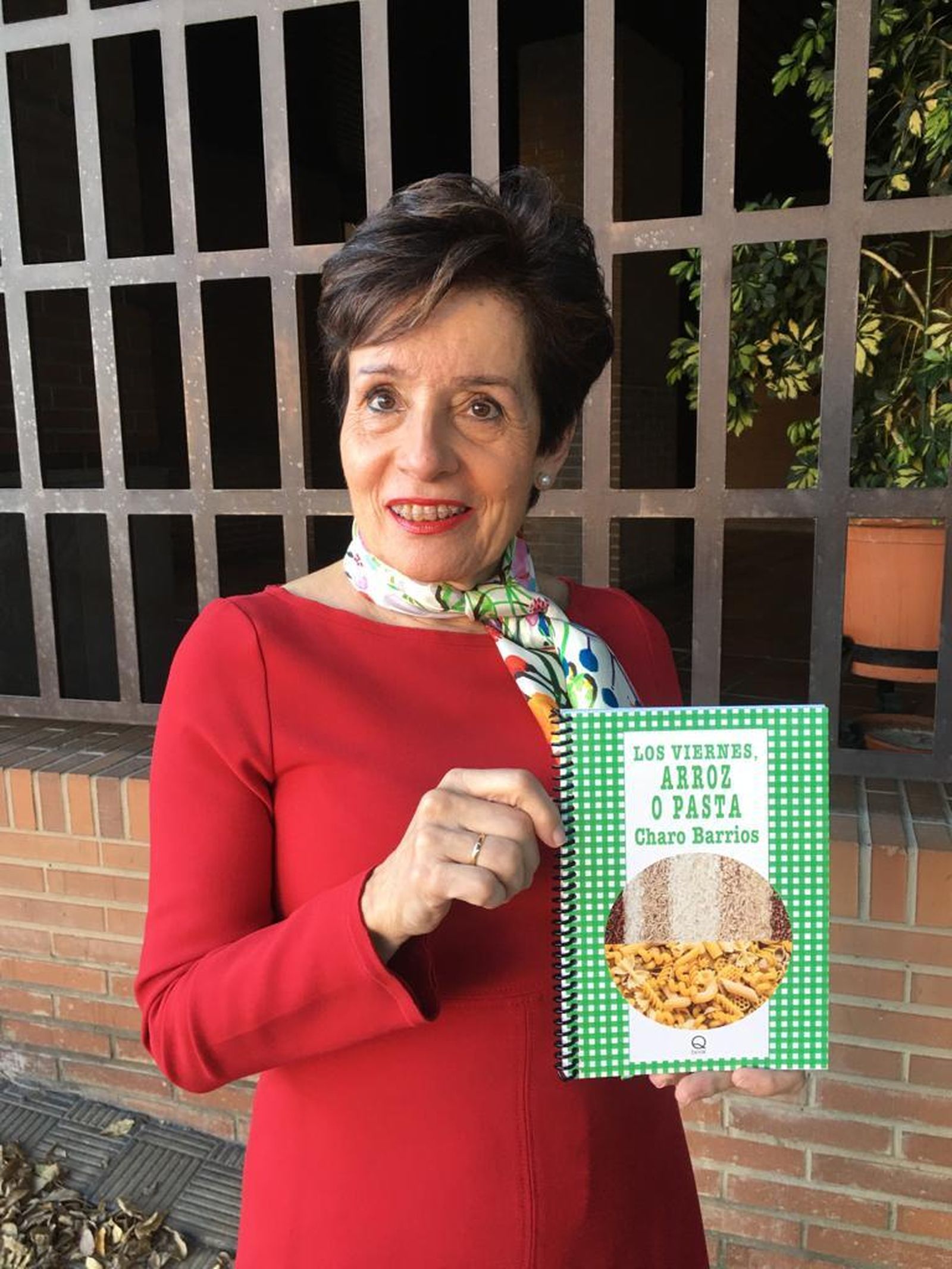 La autora Charo Barrios.