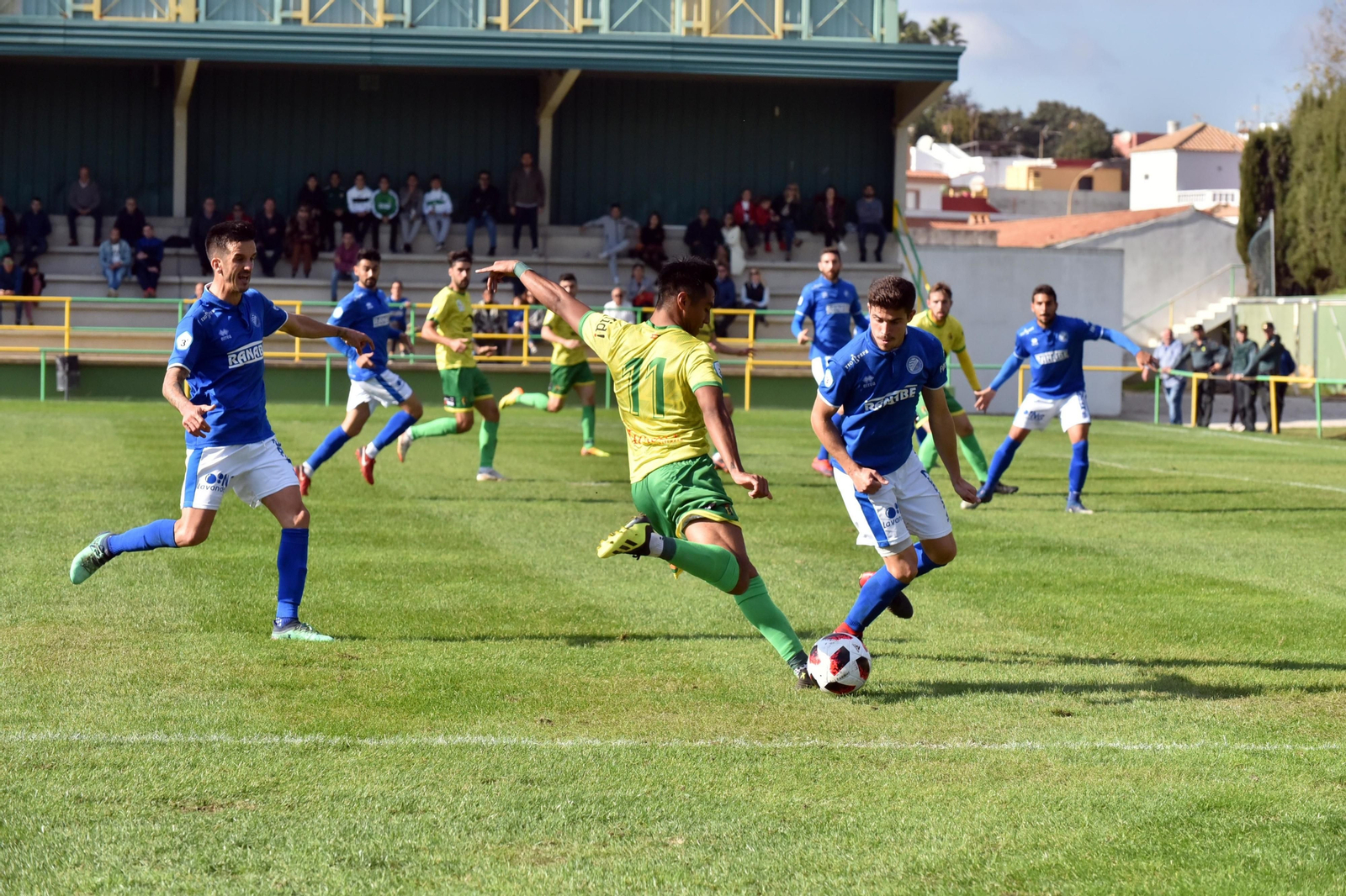 Imágenes del UD Los Barrios-Xerez DFC (1-1)