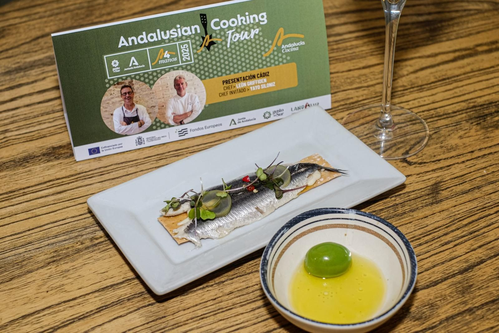 El restaurante Contraseña contó con León Griffioen y Yayo Siloniz como maestros de ceremonia para esta cita gastronómica