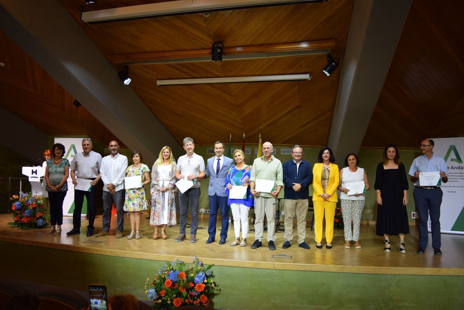Homenaje a los docentes en La Rábida