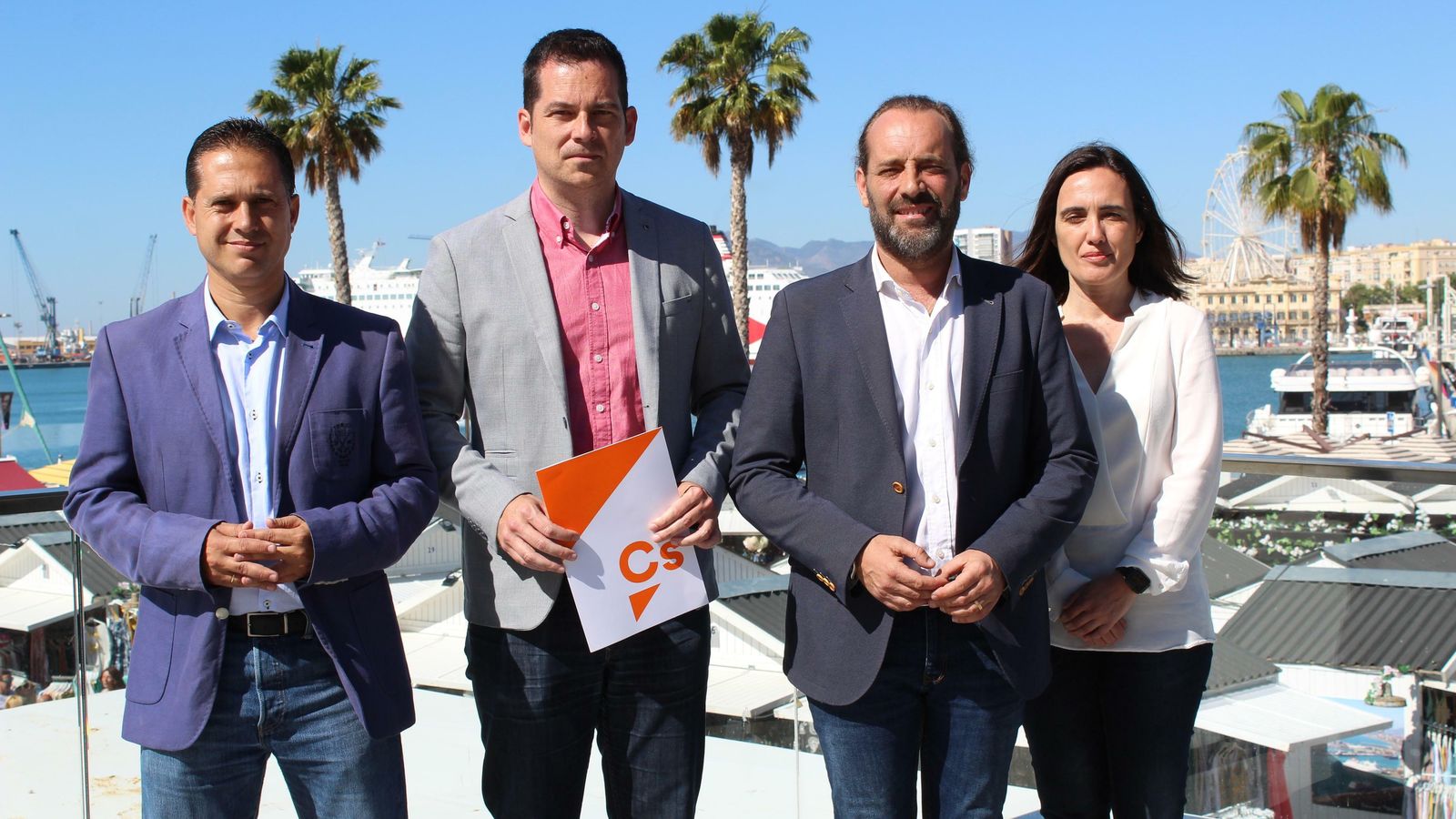 Juan Cassá, candidato de Ciudadanos a la Alcaldía de Málaga.