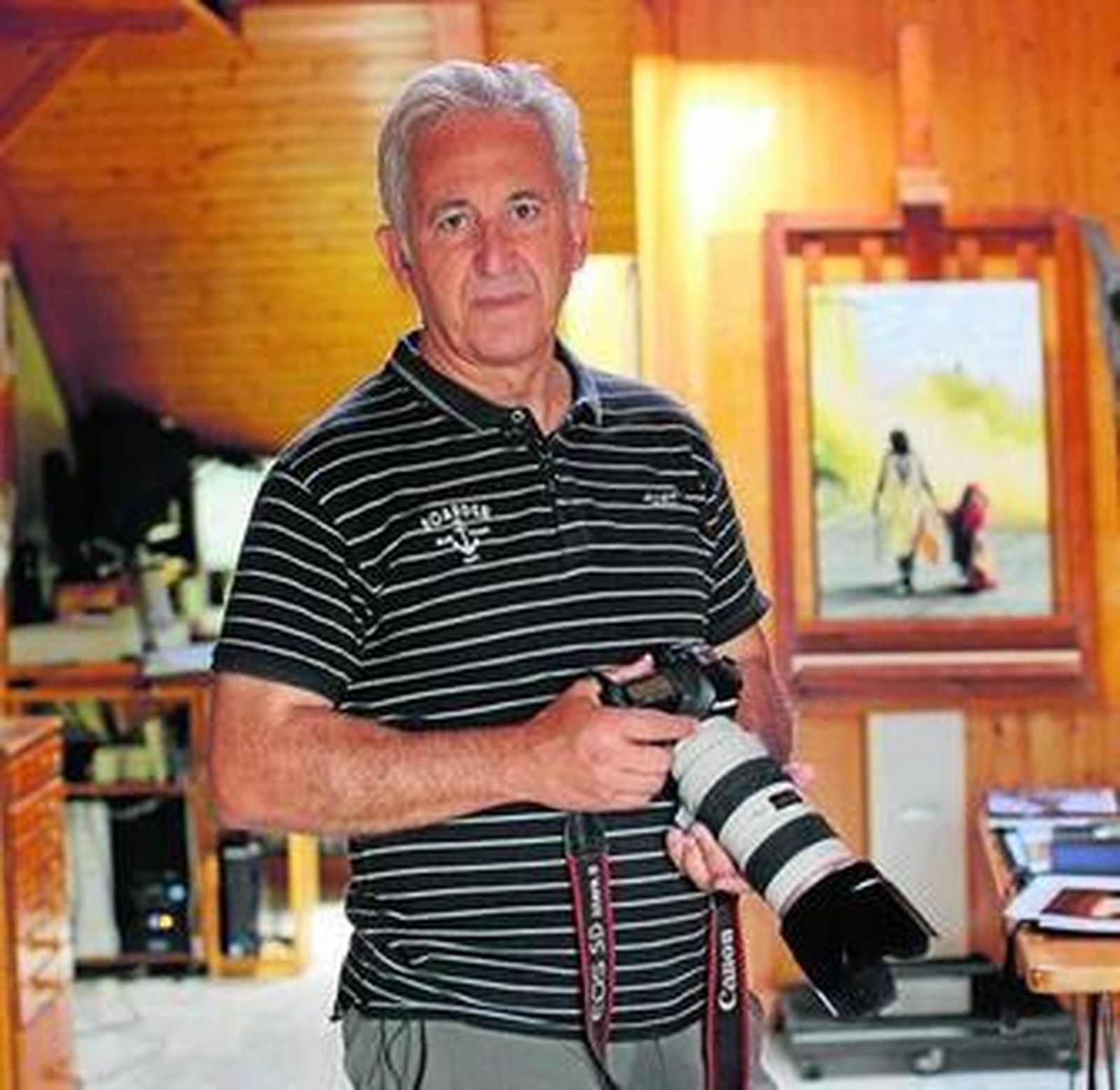 "Mi visión de la luz cambió con un cuadro que trajo a clase Ben Yessef"