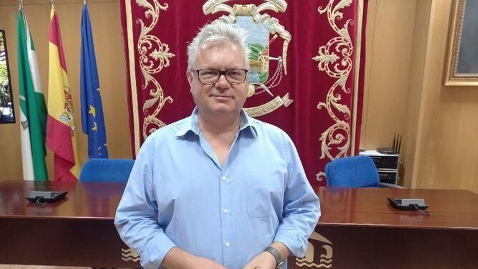 El alcalde de Puente Genil, Esteban Morales.