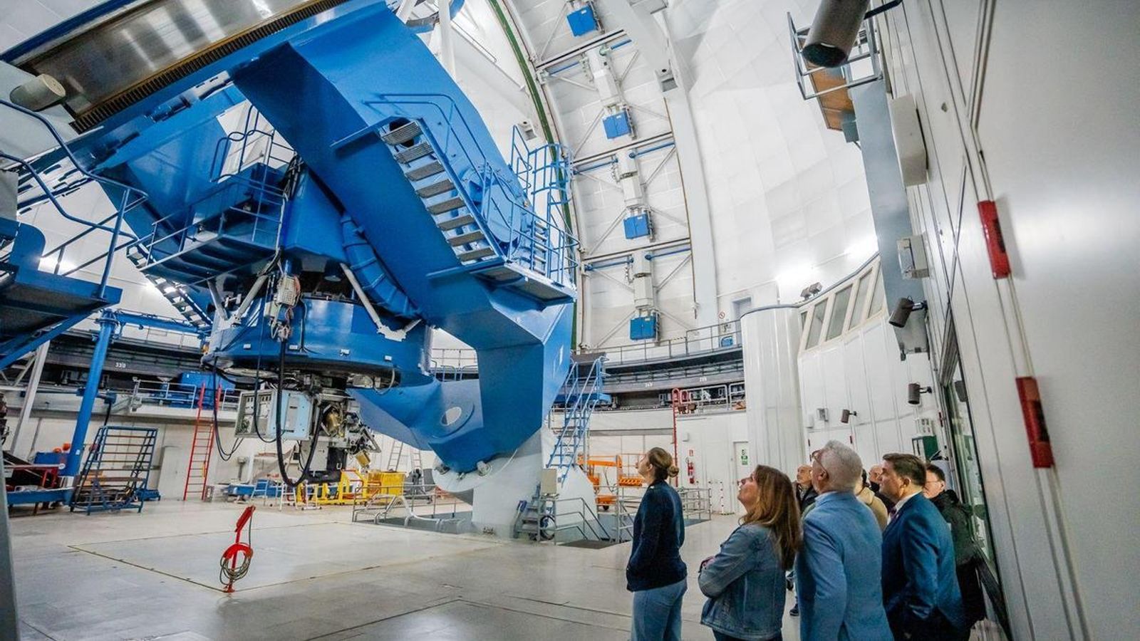 Representantes municipales, en Calar Alto.