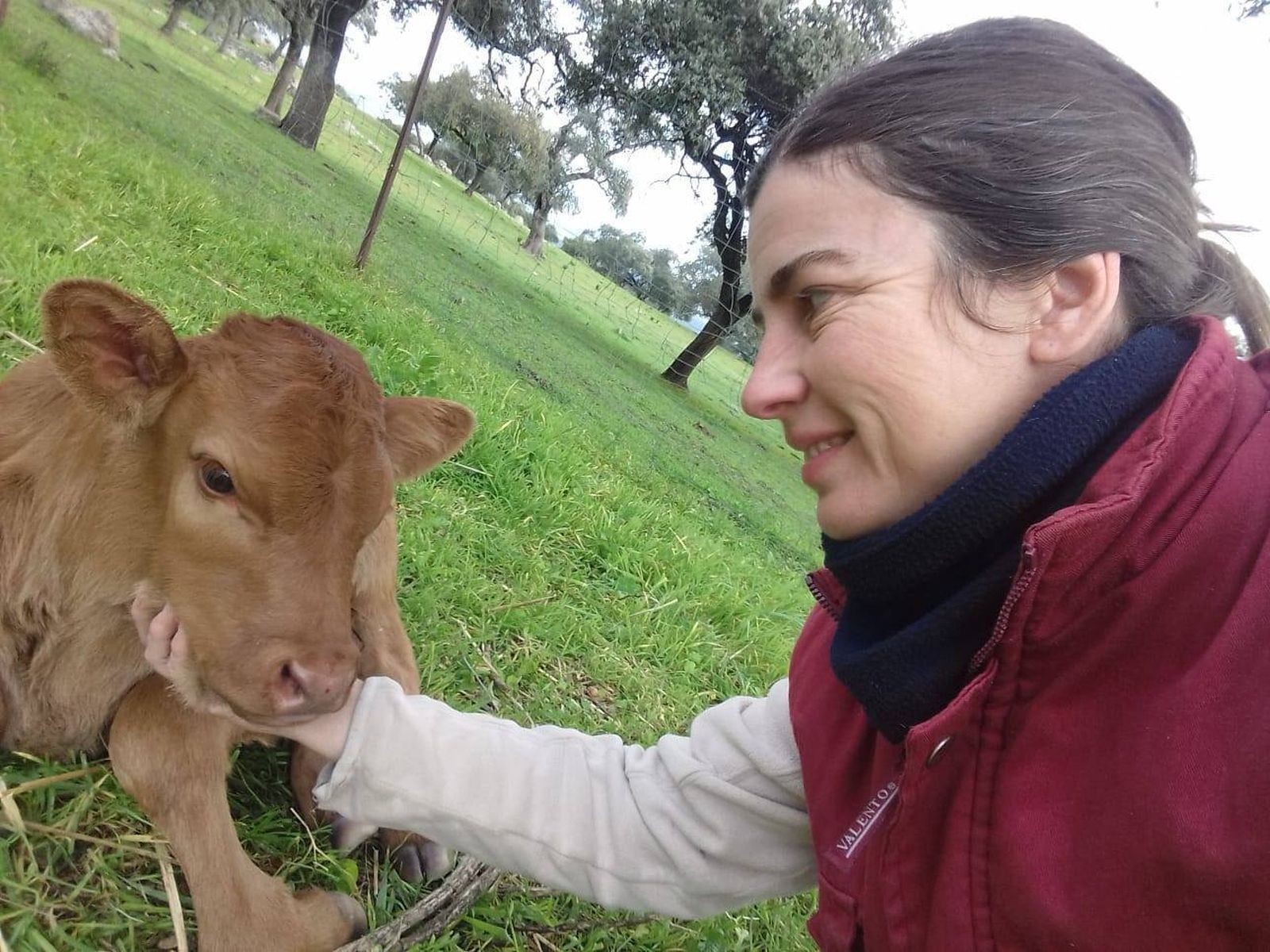María del Monte Orodea, ganadera de El Pedroso.
