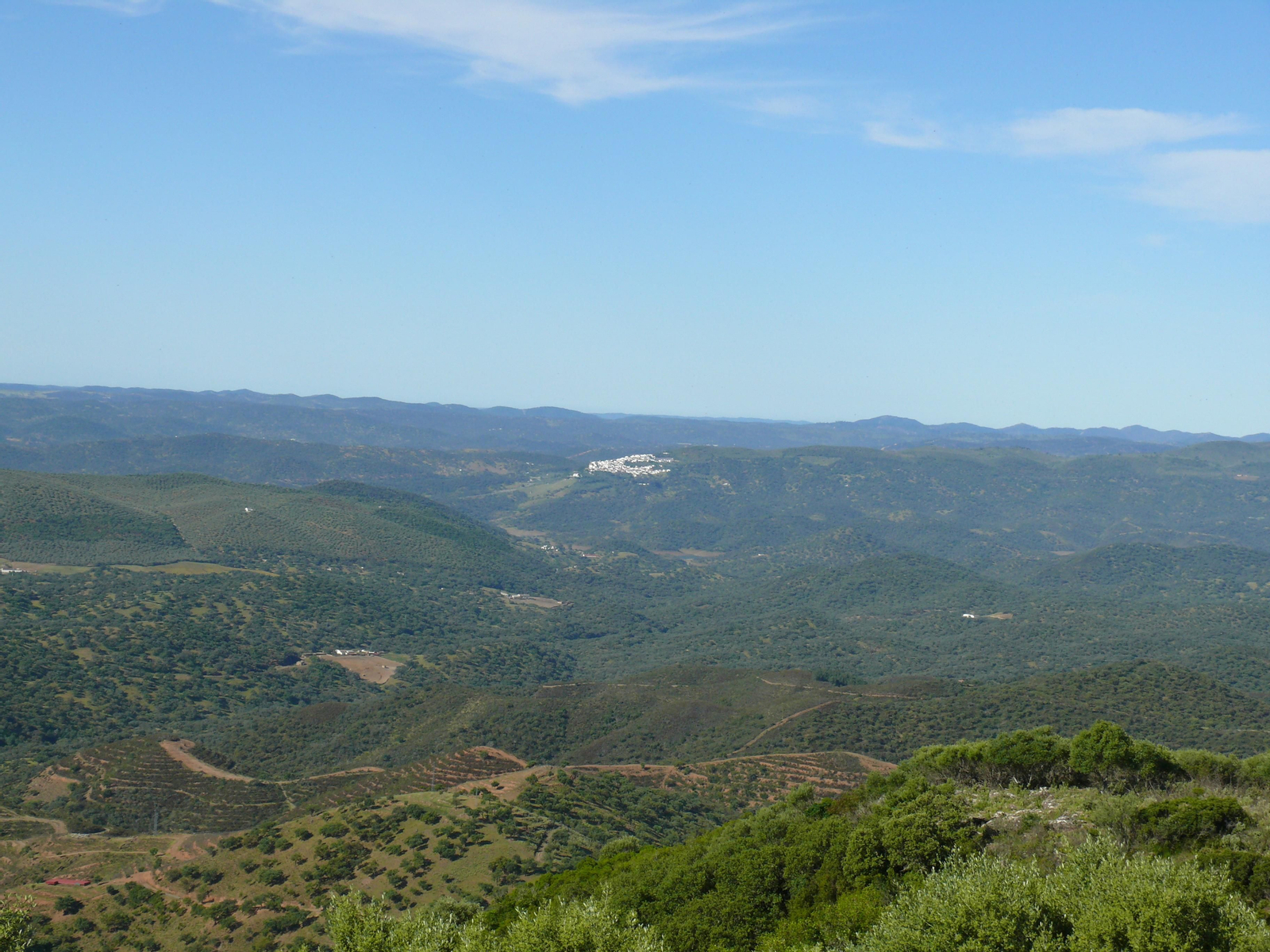 Las imágenes de la subida al Mojón en Santa Olalla