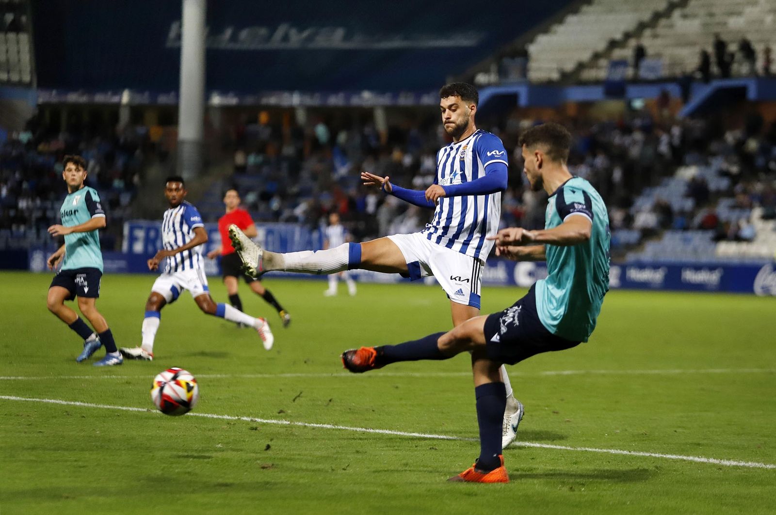 Imágenes del Recreativo Huelva-At Sanluqueño