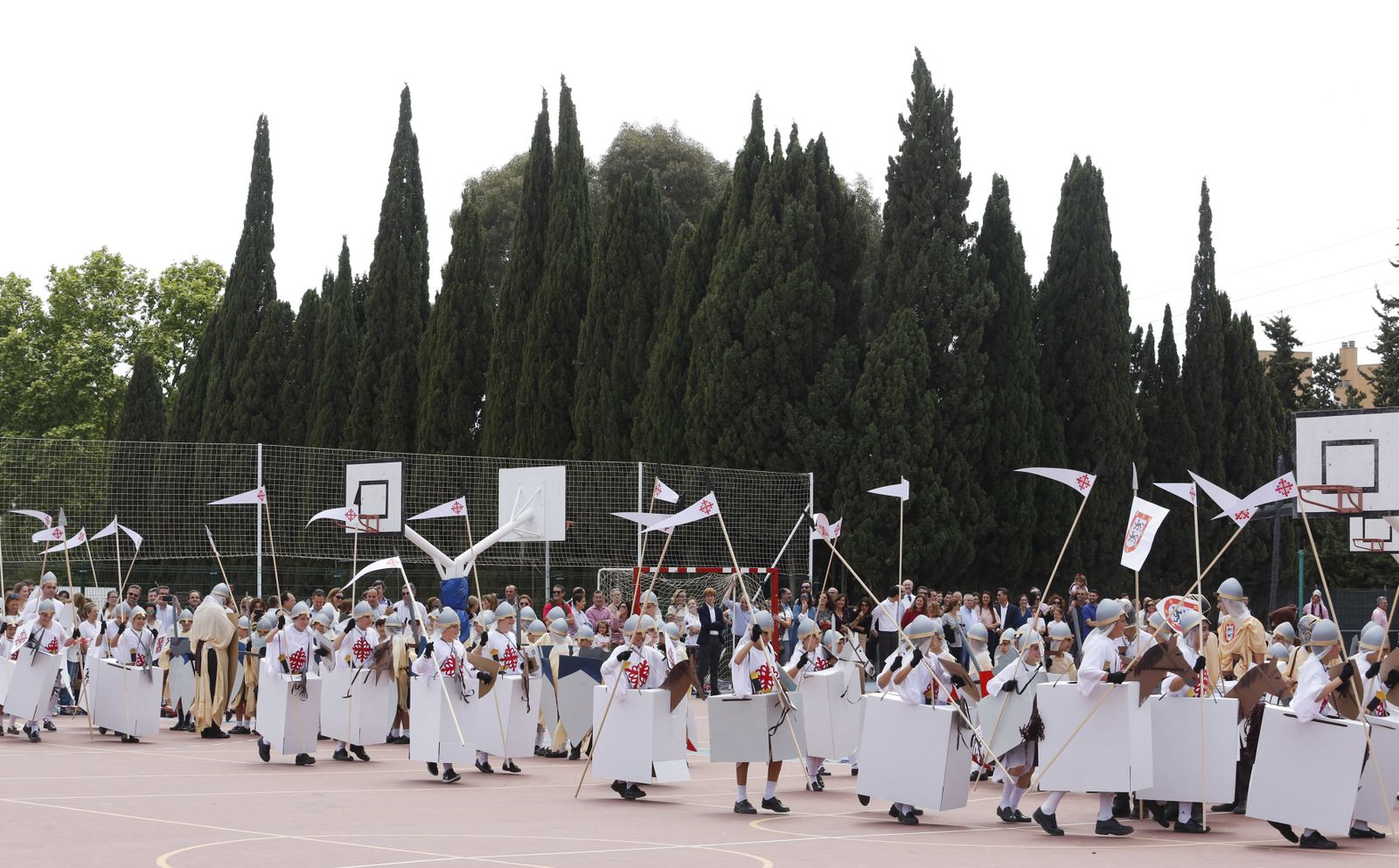 La Batalla de las Navas de Tolosa escenificada por los alumnos de El Romeral