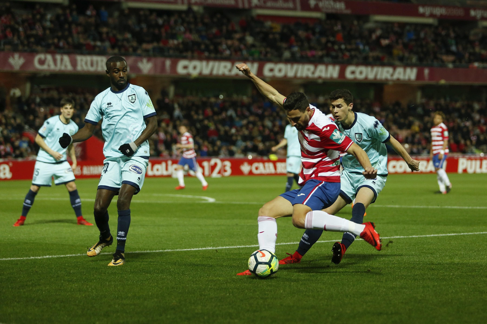 Las imágenes del Granada-Numancia