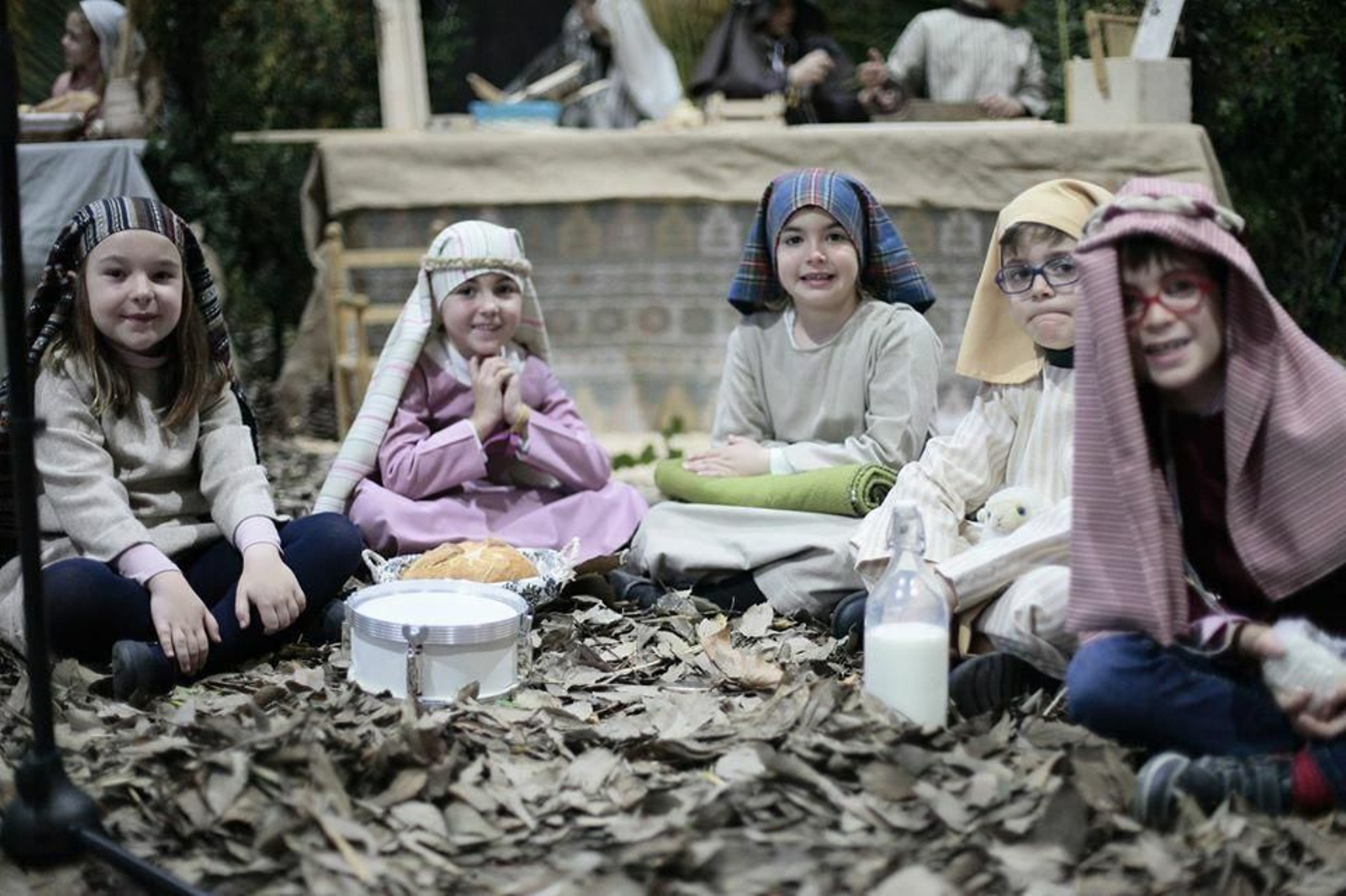 Belén Viviente en el LAUDE Altillo School