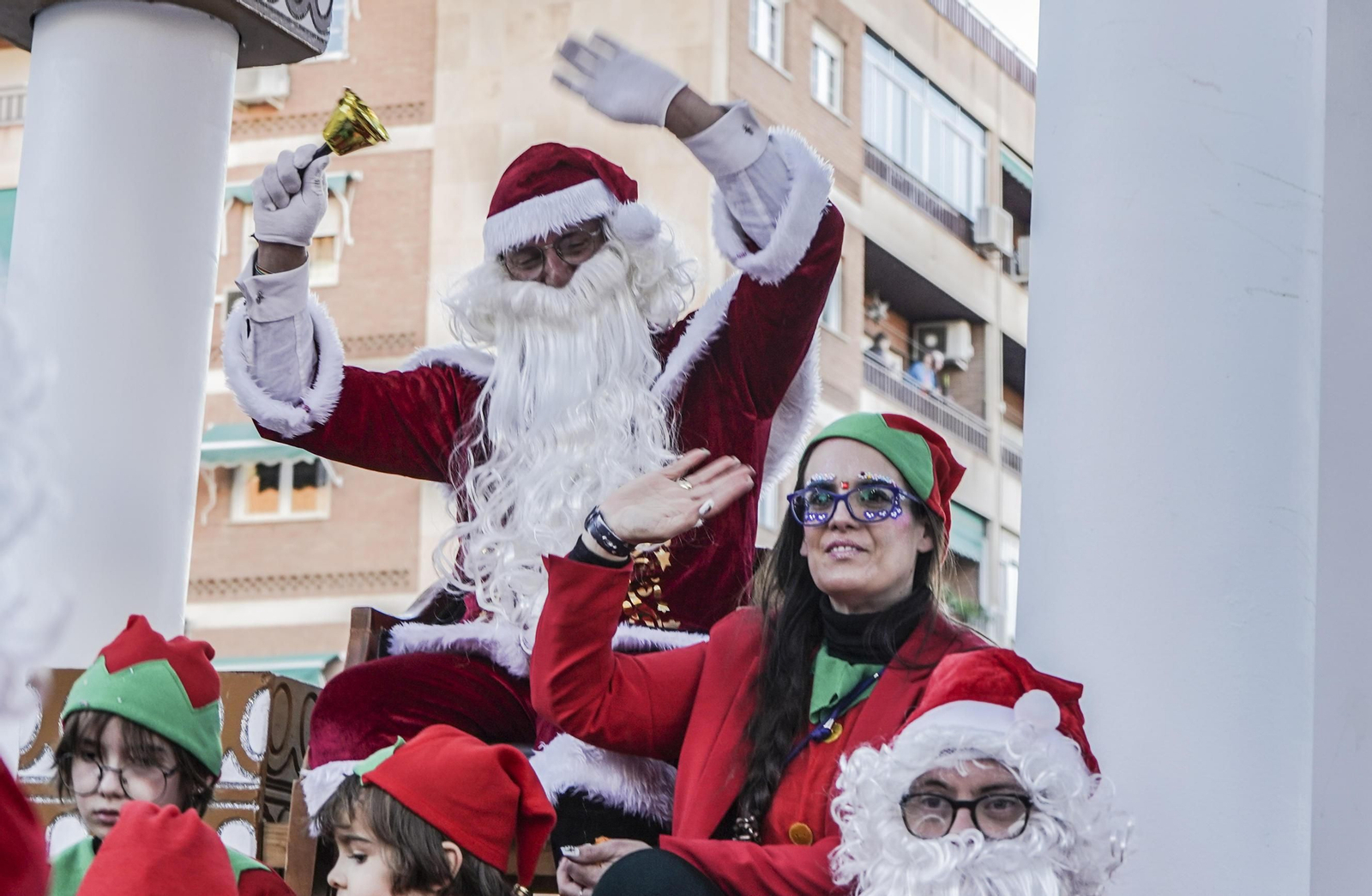 Papa Noel llegará a Granada con el termómetro por debajo de los 0 grados