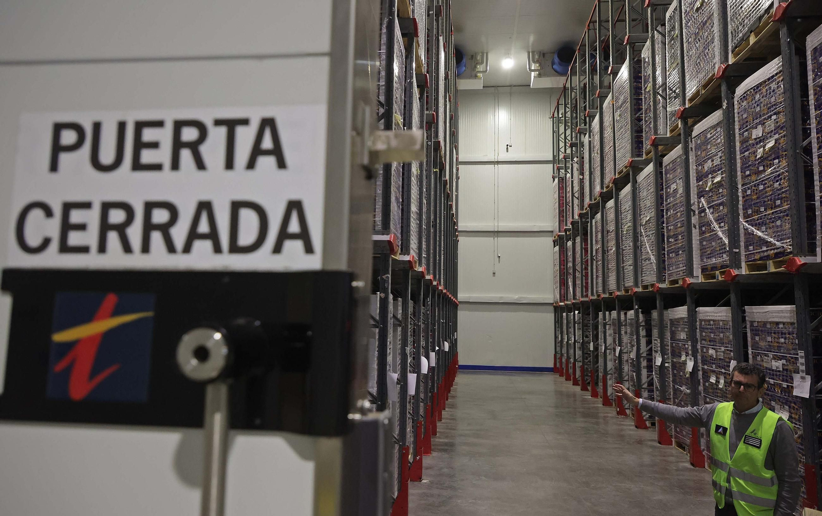 Fotos de la visita a la empresa Americold en el Puerto de Algeciras