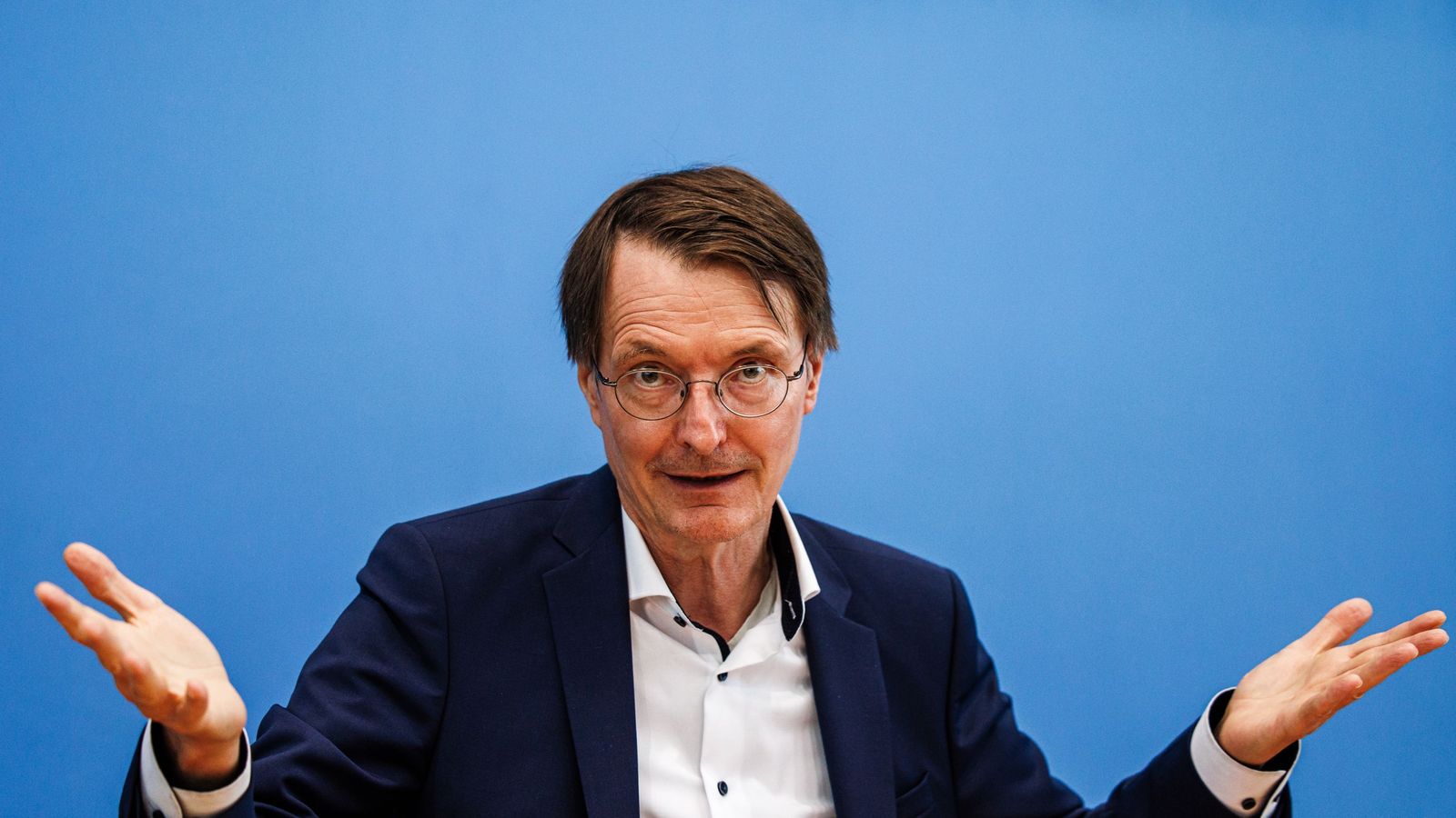 El ministro de Salud alemán, Karl Lauterbac.