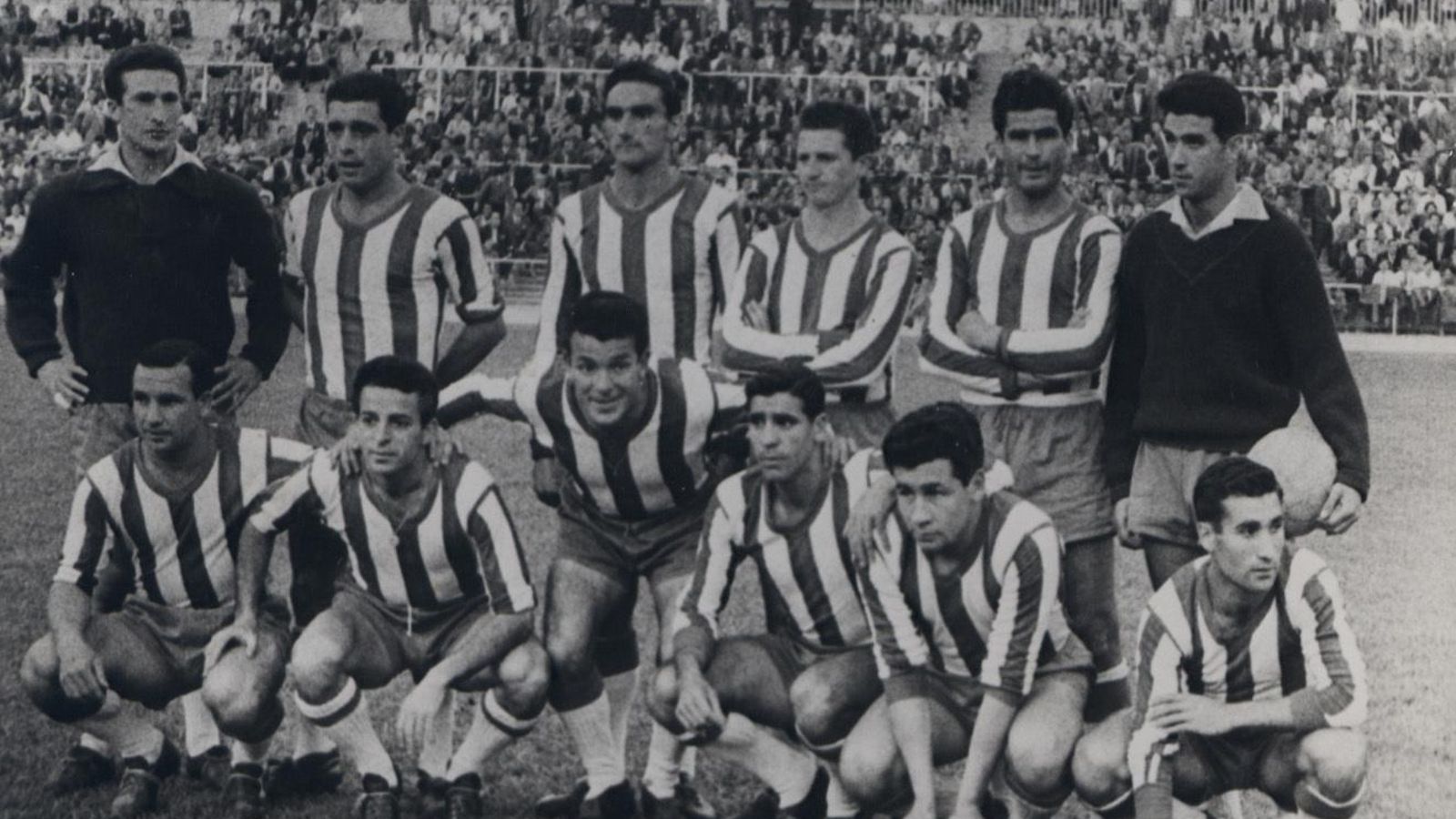 Este fue el once que logró el pase a la gran final de 1959 ante el Valencia en el Santiago Bernabéu.