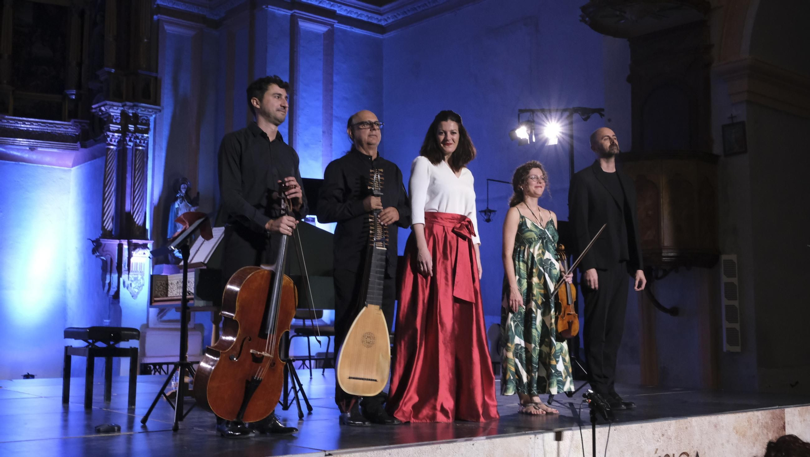 Fotos del concierto de Anna Urpina en Vélez Blanco