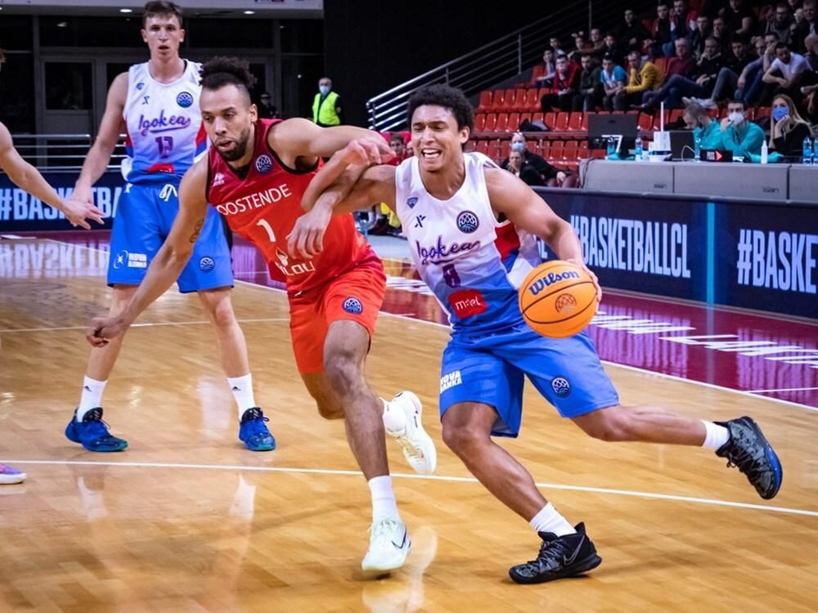 Imagen del Igokea-Oostende.