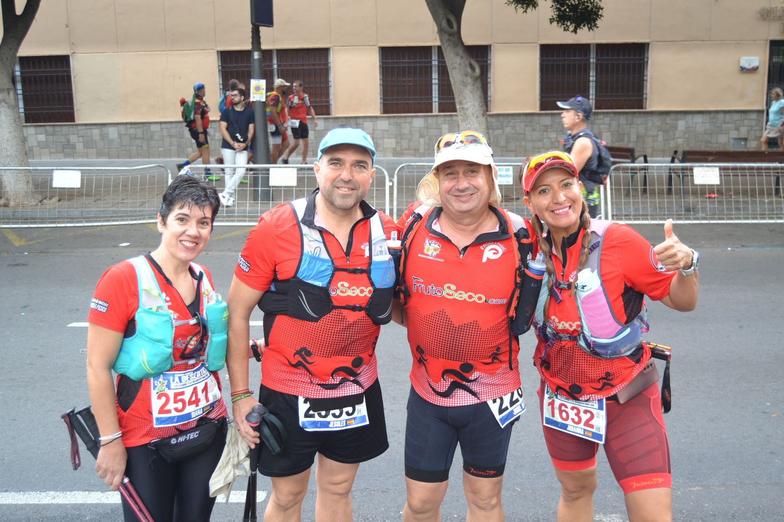 Un grupo de participantes de la última edición de la prueba