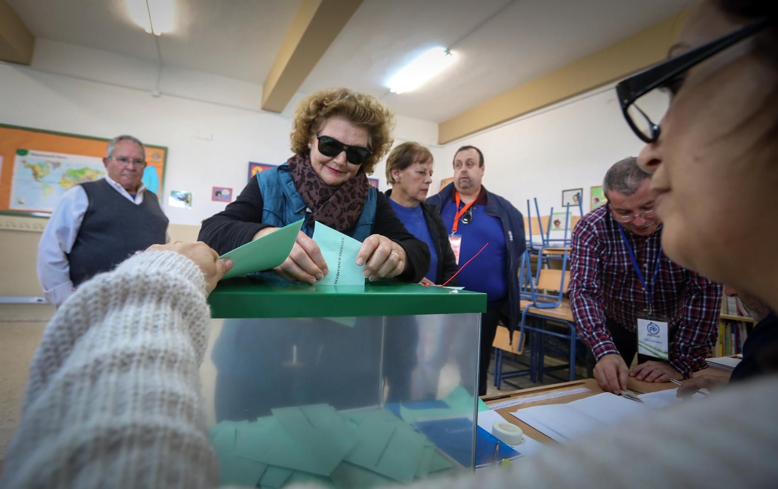 Jornada electoral en Jerez
