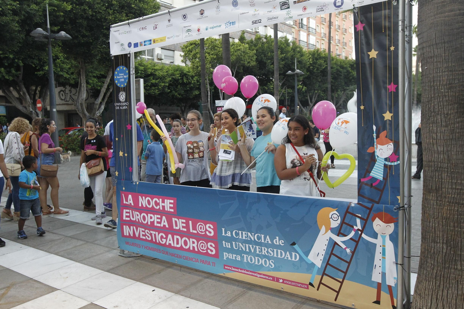 Fotogalería Noche Europea de los Investigadores. Universidad de Almería-UAL