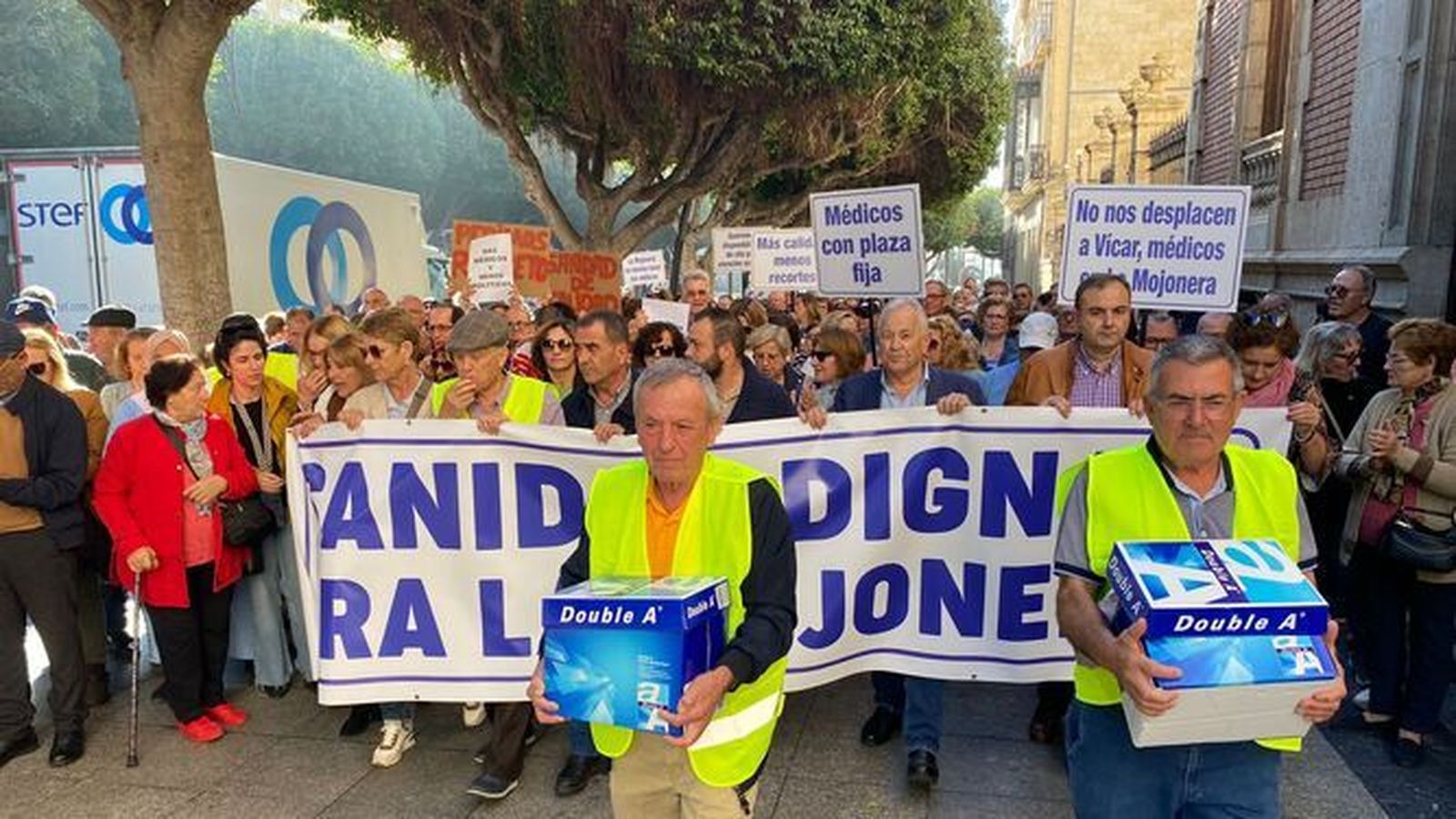Los vecinos se manifestaron en noviembre en la capitalº reclamando soluciones