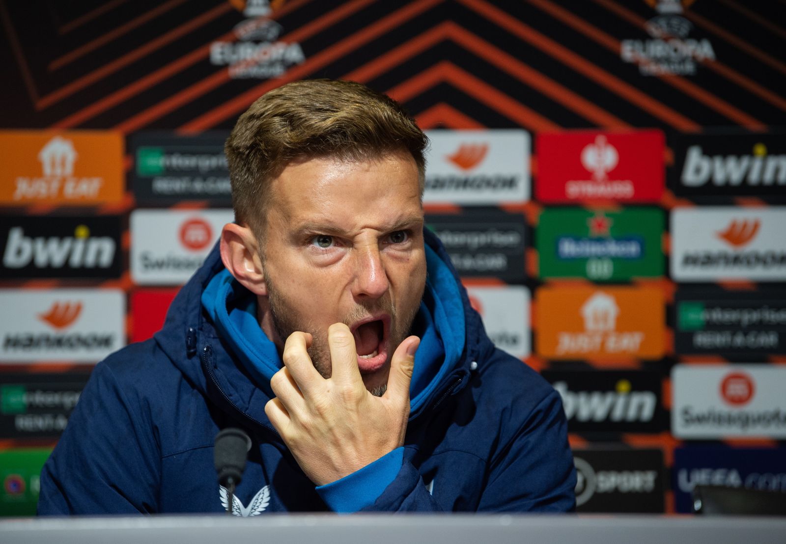 Las fotos previas al Manchester United - Sevilla