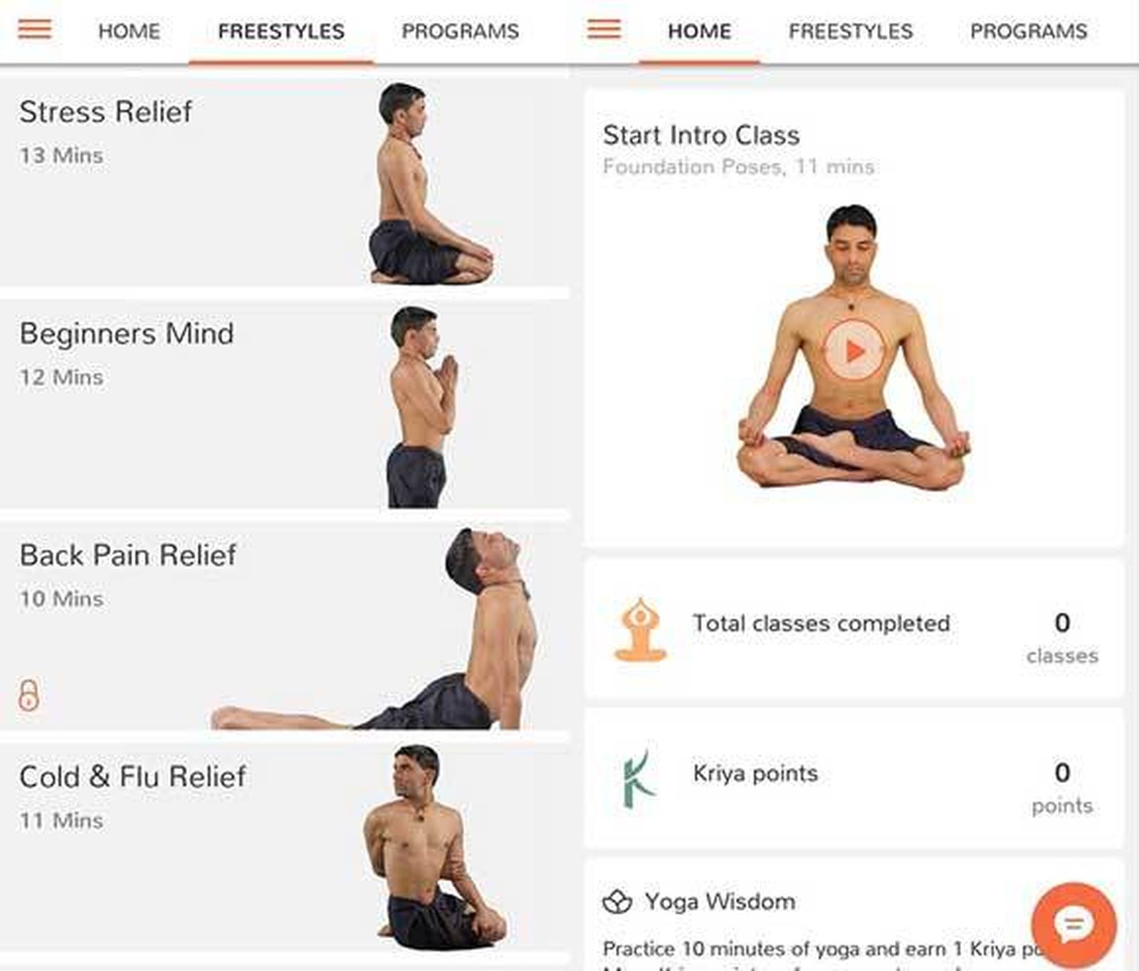 Cinco aplicaciones para practicar yoga