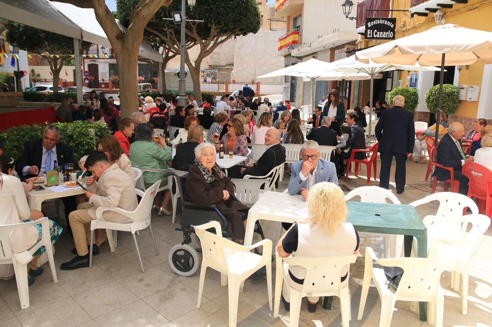 Primer día de las fiestas patronales de Canjáyar
