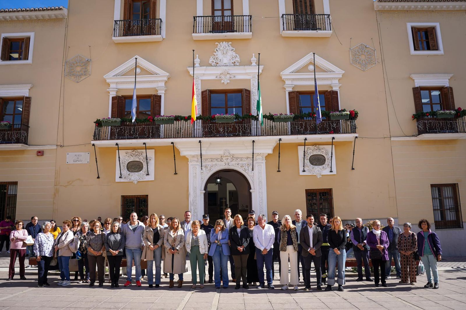 Minuto de silencio en Motril