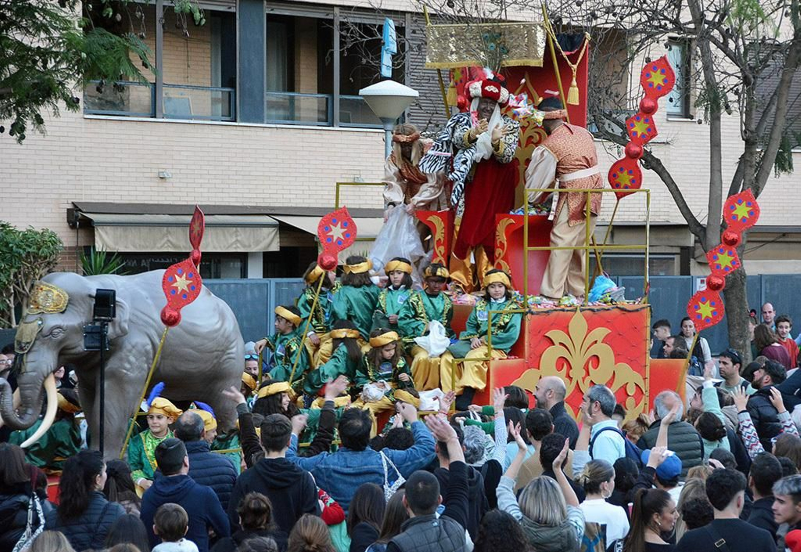 Cabalgata de Reyes magos de Mairena del Aljarafe 2023
