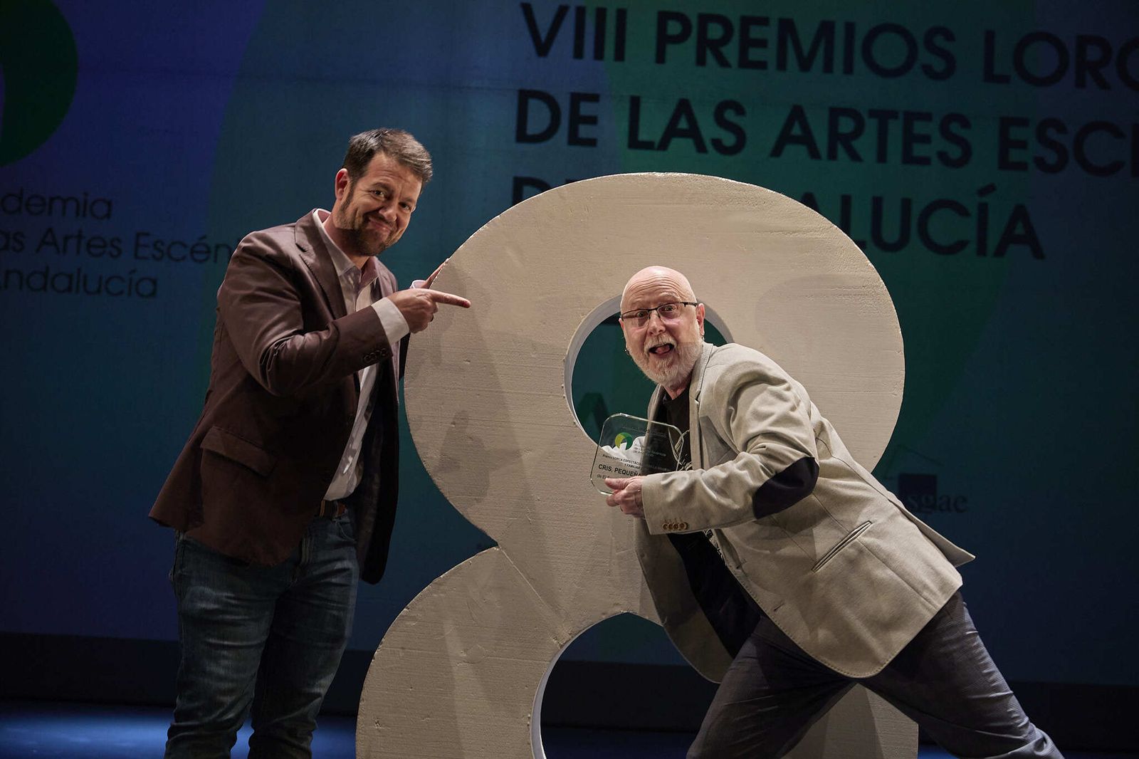 La entrega de los Premios Lorca de las Artes Escénicas en Granada, en imágenes
