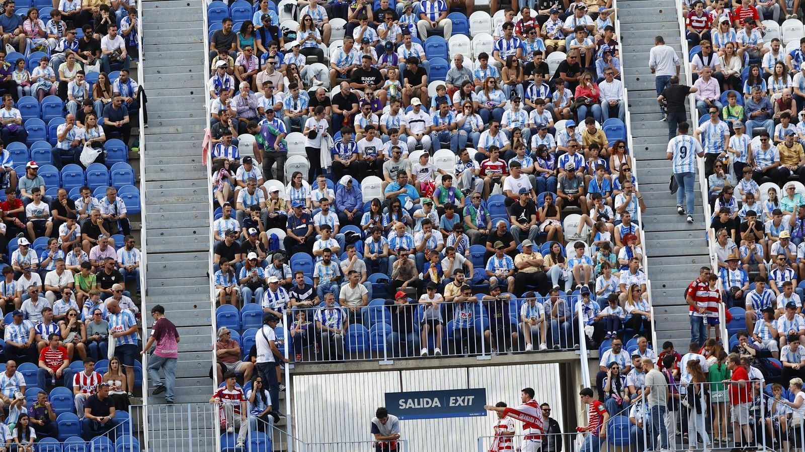 Las fotos del Málaga CF-Granada