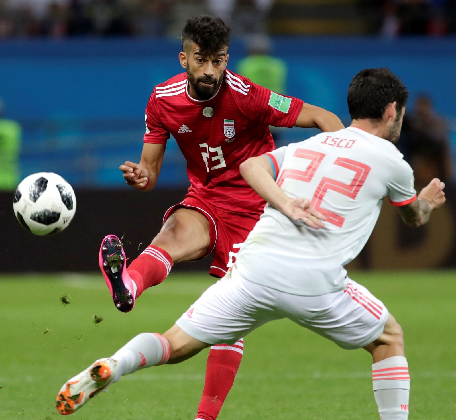 Las imágenes del Irán-España