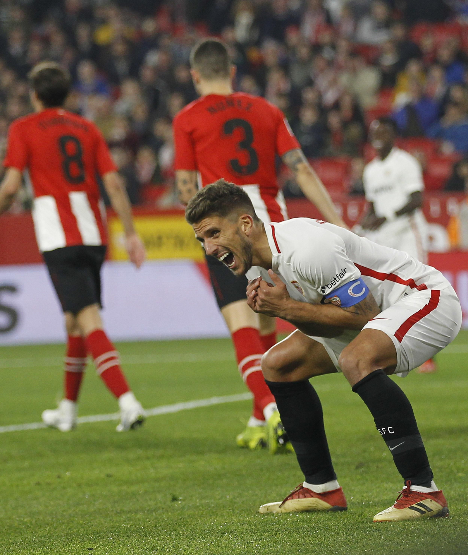 Las imágenes del Sevilla-Athletic de Bilbao